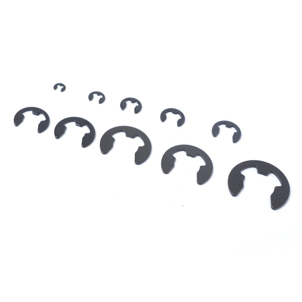 160Pcs 2mm-25mm Retaining Rings Car Truck Assorted E-Clip Snap Rings Kit 160Pcs 2mm-25mm Retaining Rings Car Truck Assorted E-Clip Snap Rings Kit